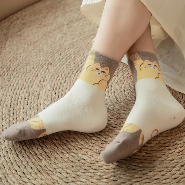 【Porabella】A組 動物襪  ☆☆韓襪 韓國襪子 狗狗 笑臉 花朵 兔子 貓咪 愛心 小熊 女襪 SOCKS