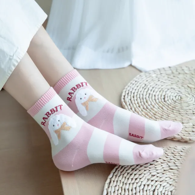 【Porabella】A組 動物襪  ☆☆韓襪 韓國襪子 狗狗 笑臉 花朵 兔子 貓咪 愛心 小熊 女襪 SOCKS