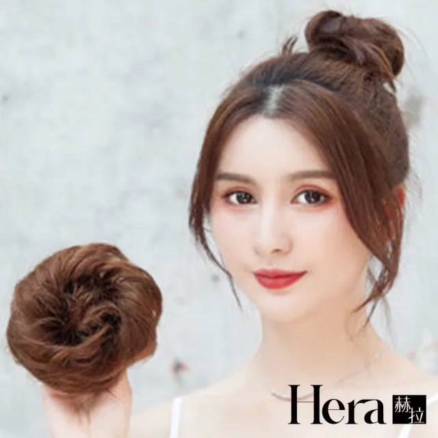 【HERA 赫拉】韓系包包頭捲髮假髮髮圈 H111110101(假髮髮圈  髮飾)
