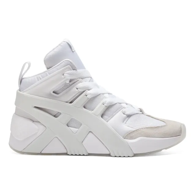 Onitsuka Tiger 鬼塚虎 官方旗艦店 BIG LOGO TRAINER PUFFED 男女休閒鞋 白色(1183B559-100)