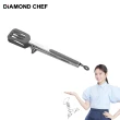 【DIAMOND CHEF】不鏽鋼柄耐熱矽膠料理夾(夏于喬代言推薦)