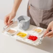 【Dagebeno荷生活】日式醬料醬菜分裝碟 完美收納桌面調味料碟醬油碟(3組)
