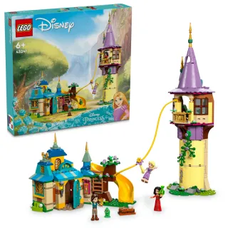【LEGO 樂高】迪士尼公主系列 43241 長髮公主的塔樓與小酒館(Rapunzel’s Tower & The Snuggly Duckling)