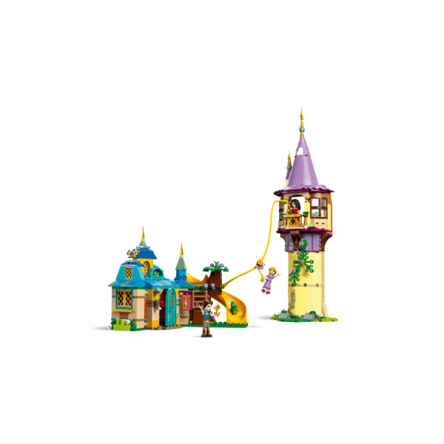 【LEGO 樂高】迪士尼公主系列 43241 長髮公主的塔樓與小酒館(Rapunzel’s Tower & The Snuggly Duckling)