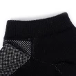 【LE COQ SPORTIF 公雞】短襪/運動襪/休閒襪 男女款-黑色-LWS03202
