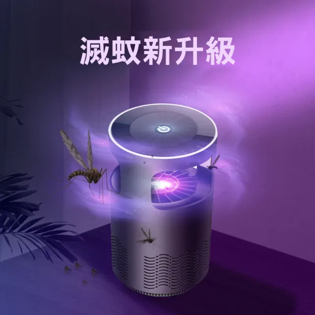 【CS22】USB智能光觸媒七彩滅蚊燈(捕蚊燈)