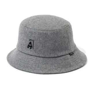 【POLER STUFF】日本限定 WOOL BUCKET HAT 羊毛漁夫帽(灰色)