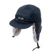 【POLER STUFF】日本限定 FLIGHT NYLON FUR FLAP CAP 毛絨蓋耳飛行帽 / 輕量遮耳帽(藍色)