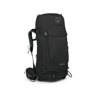 【Osprey】Kyte 48 輕量登山背包 附背包防水套 女款 黑色(健行背包 徙步旅行 登山後背包)