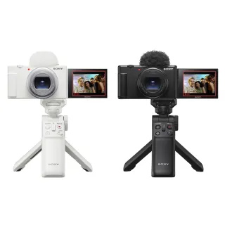 【SONY 索尼】ZV1 ZV-1 II Vlog 數位相機 手持握把組合(公司貨 保固18+6個月 相機包拭鏡紙..好禮)