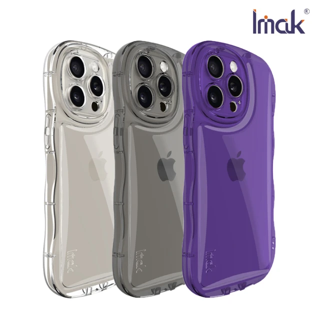 【IMAK】Apple iPhone 15 Pro 6.1吋 波浪泡泡防摔套(TPU軟套)