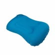 【S-SportPlus+】充氣枕 按壓充氣枕 充氣牛奶絲方枕(飛機枕 旅行枕 頸枕 自動充氣枕 免吹氣可折疊)