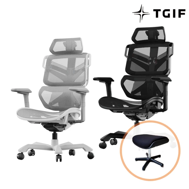 TGIFTGIF LPL聯賽指定 ACE 電競椅 人體工學椅 電腦椅 久坐舒服+電競椅凳 腳凳(2色)