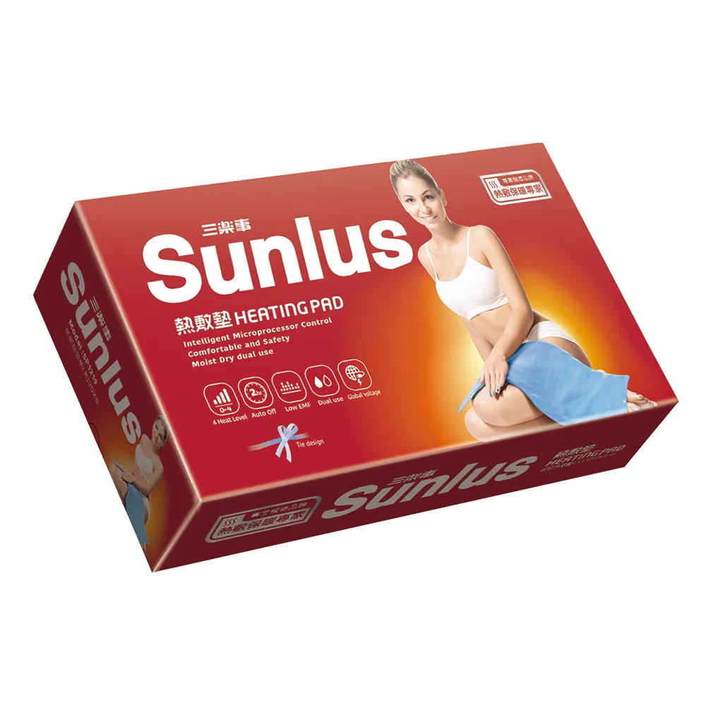 【Sunlus 三樂事】暖暖熱敷墊-大