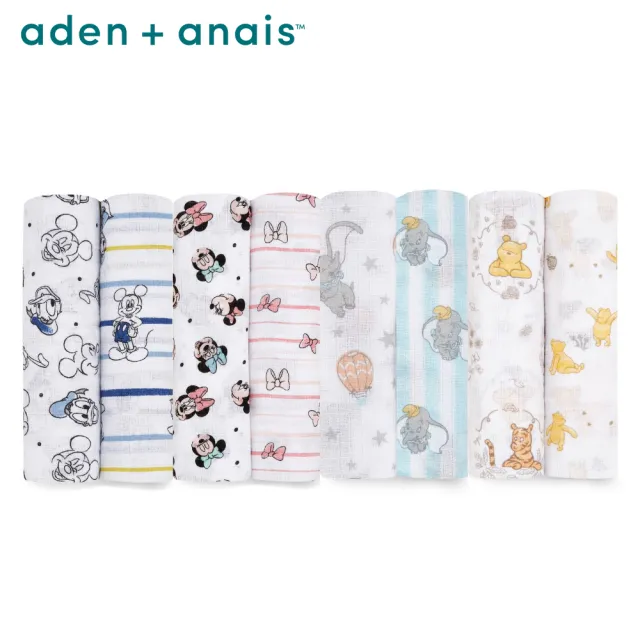 【aden+anais】迪士尼經典多功能包巾2入(４款)