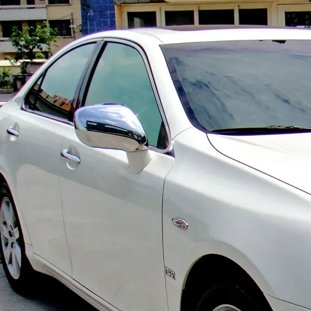 【IDFR】Lexus ES ES350 2006-2009 鍍鉻銀 後視鏡蓋 後照鏡外蓋貼(ES350 鍍鉻改裝 XV40)