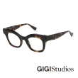 【GIGI Studios】復古貓眼光學眼鏡(玳瑁 - RACHEL-6749/2)