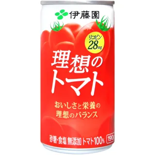【伊藤園】充實野菜理想番茄汁(190ml x20瓶/箱)