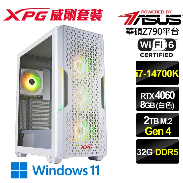 華碩平台 i7二十核GeForce RTX 4060 Win