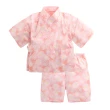 【Baby 童衣】任選 日式造型和風男女童浴衣短袖套裝 60157(森林小熊)