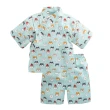 【Baby 童衣】任選 日式造型和風男女童浴衣短袖套裝 60157(森林小熊)