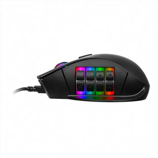 【Thermaltake 曜越】復仇者NEMESIS RGB 電競 光學滑鼠(MO-NMS-WDOOBK-01)