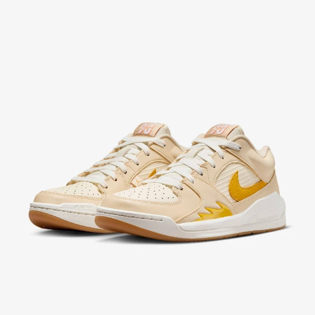 NIKE 耐吉NIKE 耐吉 休閒鞋 Wmns Jordan Stadium 90 女鞋 黃 哈密瓜橘 喬丹 皮革(FN0584-200)