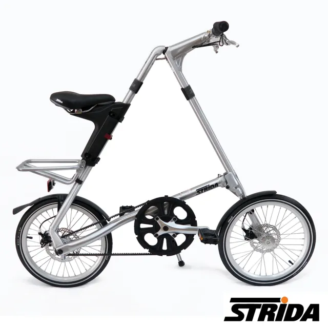 【STRiDA】速立達 18吋SX 單速碟剎折疊單車/三角形腳踏車(吸睛的三角型車架)