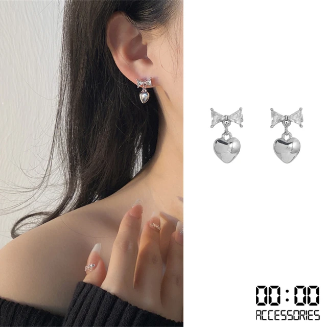 00:00 韓國設計S925銀針冷淡風交叉麻花扭圈造型耳環(
