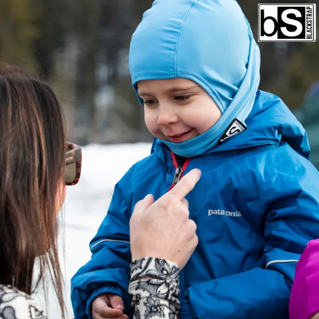 【BlackStrap】Kids Exp Hood Balaclava 兒童素色雙層保暖多功能頭套(滑雪/登山/保暖配件)