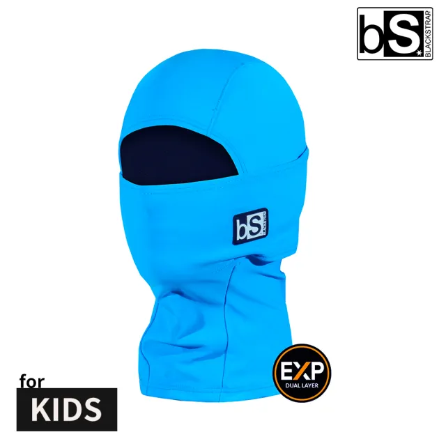 【BlackStrap】Kids Exp Hood Balaclava 兒童素色雙層保暖多功能頭套(滑雪/登山/保暖配件)