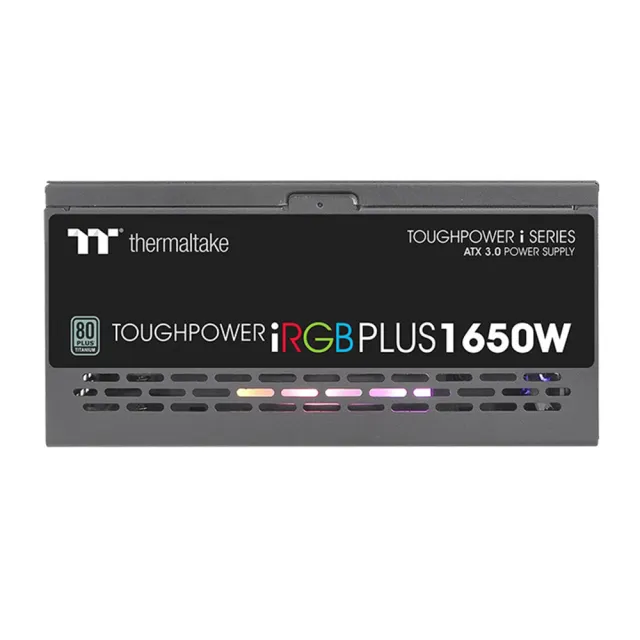 【Thermaltake 曜越】鋼影 Toughpower iRGB PLUS 1650W 鈦金牌數位電源供應器(PS-TPI-1650F3FDTT-1)