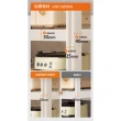 【慢慢家居】四層50寬-全碳鋼超耐重廚房可移動電器架置物架(W50xD40.5xH125cm)