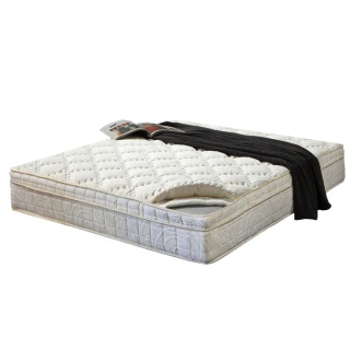 【ASSARI】風華2.5CM天然乳膠三線強化側邊獨立筒床墊(雙大6尺)