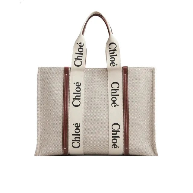 【Chloe’ 蔻依】tote bag帆布托特包(大號/任選)