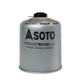 【SOTO】日本SOTO 高山瓦斯罐450g SOD-TW750T 3入組(登山瓦斯罐 攻頂爐罐裝瓦斯瓶)