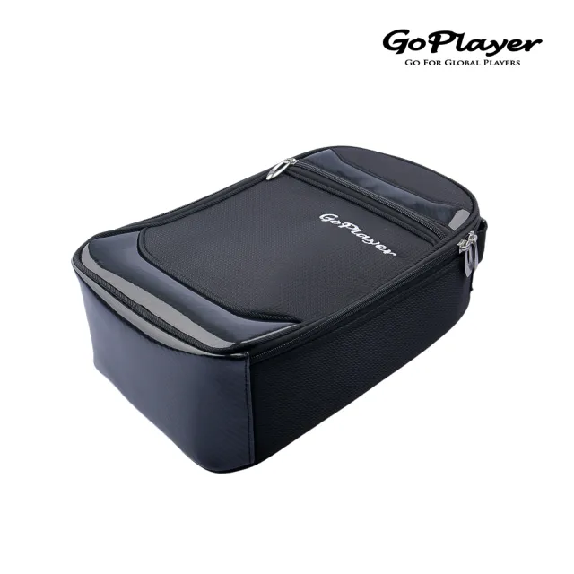 【GoPlayer】高爾夫鞋袋-黑(高爾夫球鞋收納袋 運動鞋袋 鞋子收納包 旅行鞋袋)