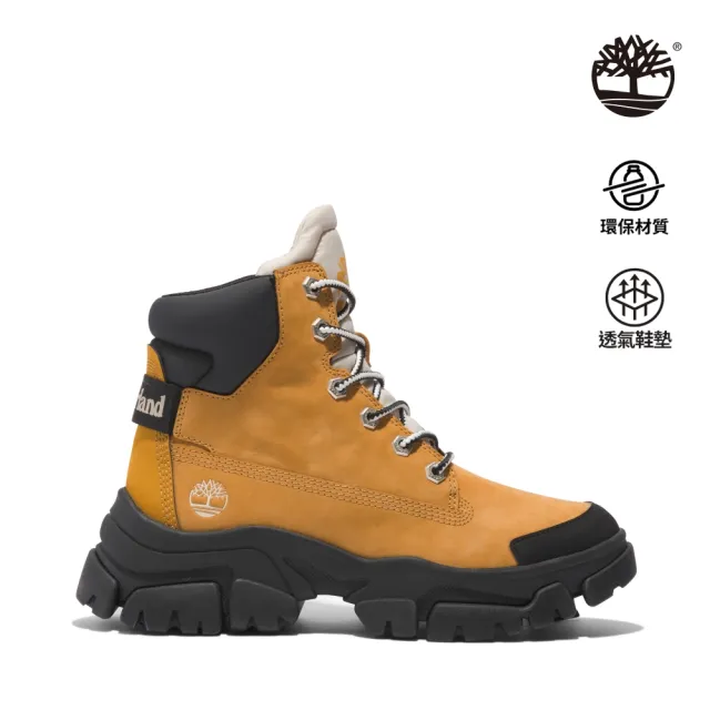 【Timberland】女款小麥色磨砂革休閒靴(A5XAV231)