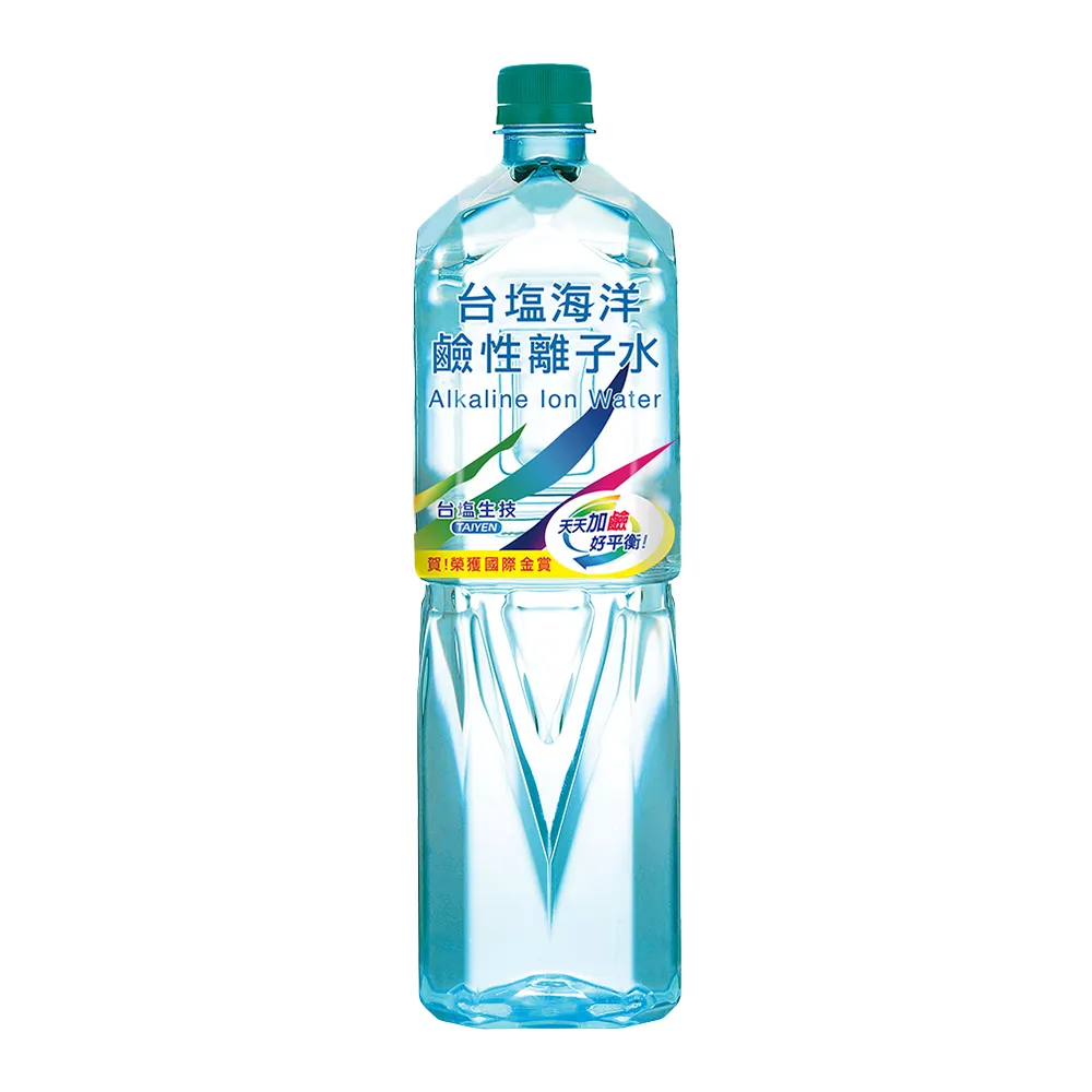 【台鹽】海洋鹼性離子水1500mlx2箱(共24入)