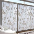 【Homemake】50*150cm DIY靜電彩繪玻璃窗貼_RN-TM121-Y029A(防曬/遮陽/玻璃貼/保護隱私/美化佈置)