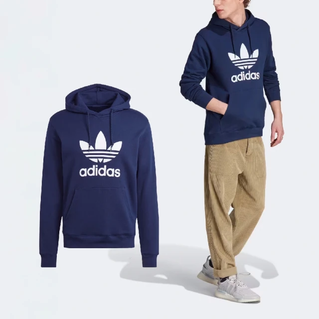 adidas官方旗艦 ESSENTIALS+ 連帽上衣 男 