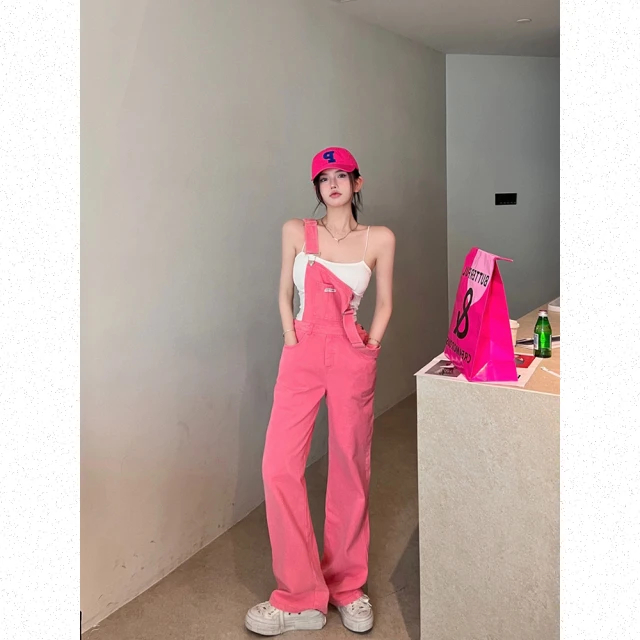 女牛仔褲小直筒