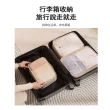 【kingkong】輕便透氣旅行收納袋三件組 盥洗包化妝包 衣物分類旅遊壓縮袋