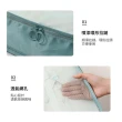 【kingkong】輕便透氣旅行收納袋三件組 盥洗包化妝包 衣物分類旅遊壓縮袋