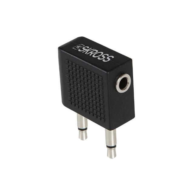 【瑞士Skross】飛機音源耳機轉接頭 3.5mm