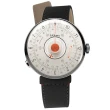 【klokers 庫克】KLOK-08-D2 橘軸+細直單圈皮革錶帶