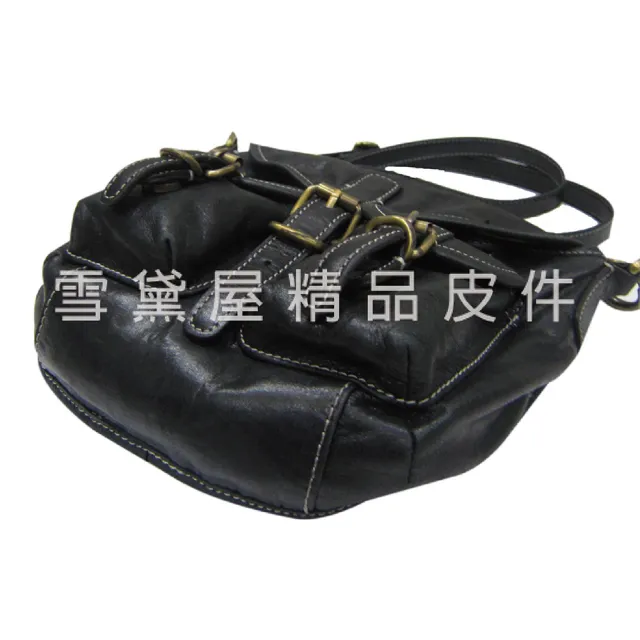 【SNOW.bagshop】雙11 真皮 斜背包腰包小容量(真皮包包 專櫃軟質皮革100%進口牛皮革復古個性肩 