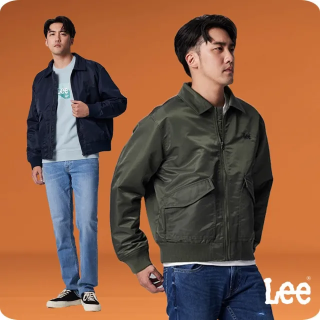 【Lee】出清品-男裝 鋪棉外套 / 襯衫領夾克 共2色 季節性版型(LB313002742 / LB313002ANL)