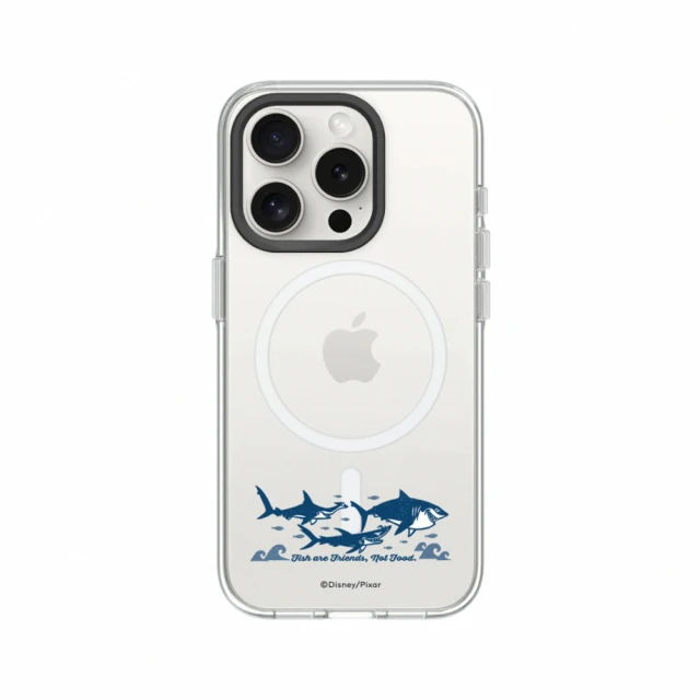 RHINOSHIELD 犀牛盾RHINOSHIELD 犀牛盾 iPhone 14系列 Clear MagSafe兼容 磁吸透明手機殼/海底總動員-吃素的鯊魚(迪士尼)