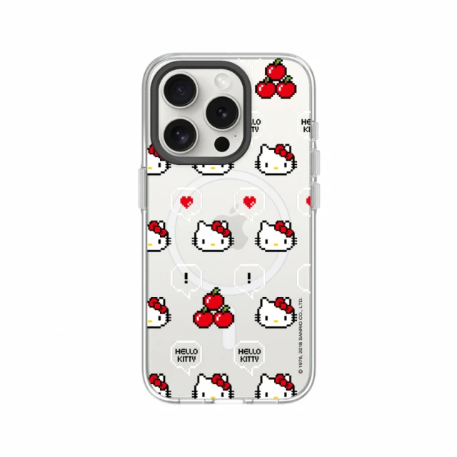 RHINOSHIELD 犀牛盾 iPhone 14系列 Clear MagSafe兼容 磁吸透明手機殼/Retro Hello Kitty(Hello Kitty)